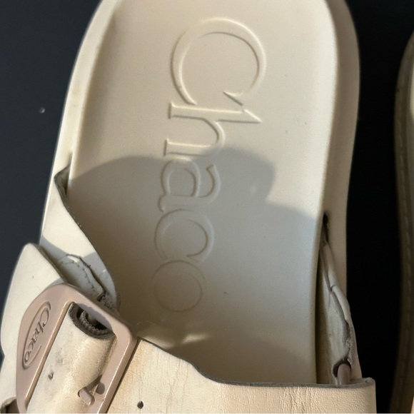 Chaco Women's Cream Sandals - Picture 6 of 14